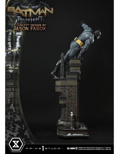 DC Comics Estatua Museum Masterline 1/3 Batman Triumphant (Concept Design By Jason Fabok) Bonus Version 119 cm