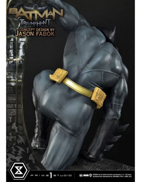 DC Comics Estatua Museum Masterline 1/3 Batman Triumphant (Concept Design By Jason Fabok) Bonus Version 119 cm