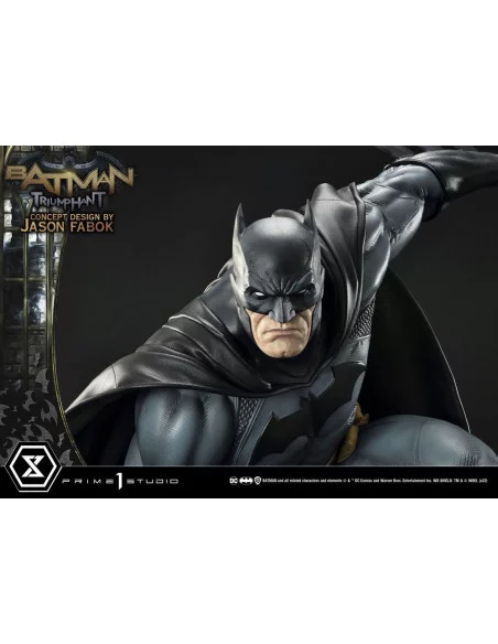 DC Comics Estatua Museum Masterline 1/3 Batman Triumphant (Concept Design By Jason Fabok) Bonus Version 119 cm