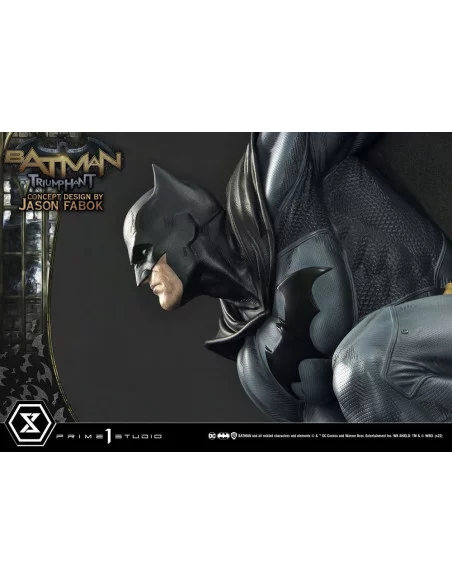 DC Comics Estatua Museum Masterline 1/3 Batman Triumphant (Concept Design By Jason Fabok) Bonus Version 119 cm