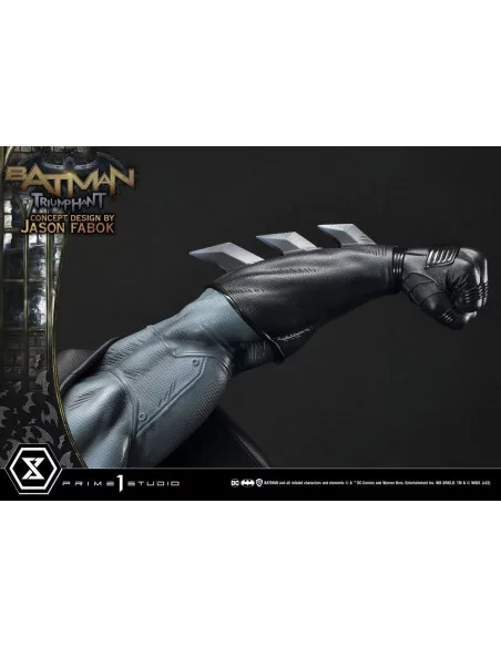 DC Comics Estatua Museum Masterline 1/3 Batman Triumphant (Concept Design By Jason Fabok) Bonus Version 119 cm