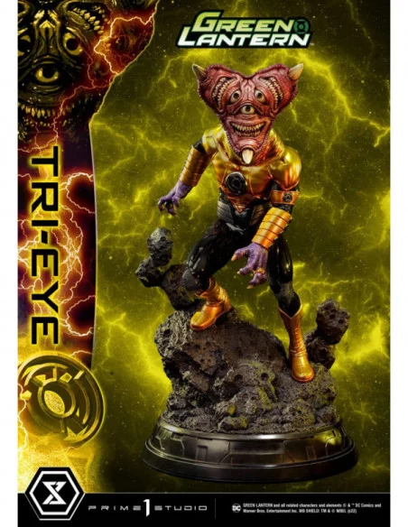 DC Comics Estatua 1/3 Sinestro Corps Tri-Eye 54 cm