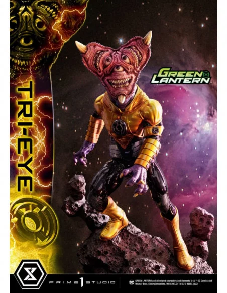 DC Comics Estatua 1/3 Sinestro Corps Tri-Eye 54 cm