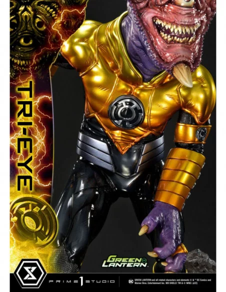 DC Comics Estatua 1/3 Sinestro Corps Tri-Eye 54 cm