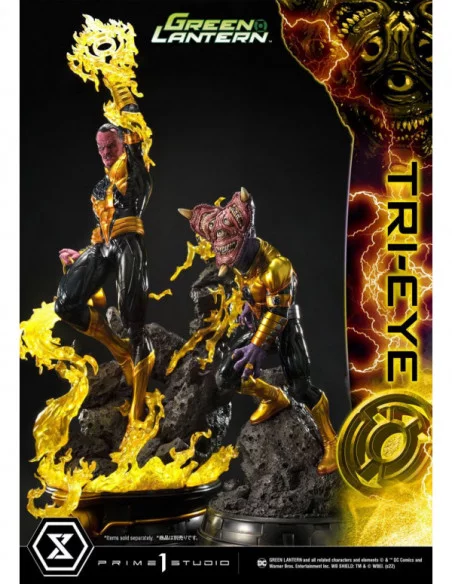 DC Comics Estatua 1/3 Sinestro Corps Tri-Eye 54 cm