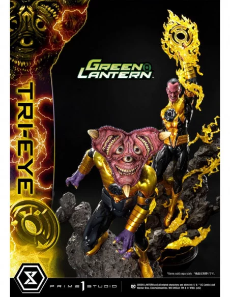 DC Comics Estatua 1/3 Sinestro Corps Tri-Eye 54 cm