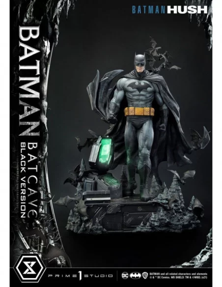 Batman Hush Estatua 1/3 Batman Batcave Black Version 88 cm