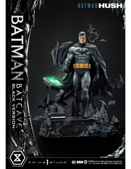 Batman Hush Estatua 1/3 Batman Batcave Black Version 88 cm