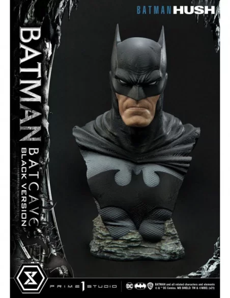 Batman Hush Estatua 1/3 Batman Batcave Black Version 88 cm