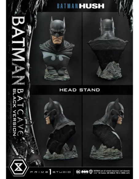 Batman Hush Estatua 1/3 Batman Batcave Black Version 88 cm