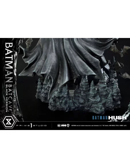 Batman Hush Estatua 1/3 Batman Batcave Black Version 88 cm