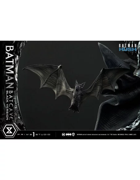 Batman Hush Estatua 1/3 Batman Batcave Black Version 88 cm