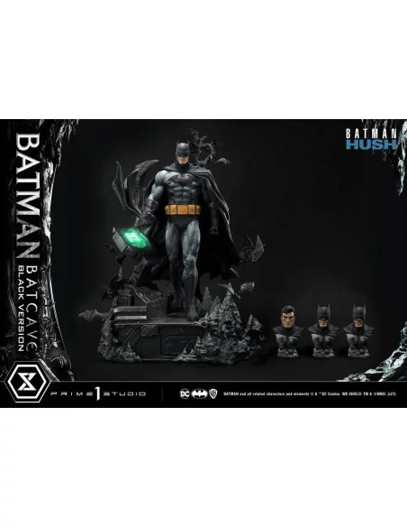 Batman Hush Estatua 1/3 Batman Batcave Black Version 88 cm