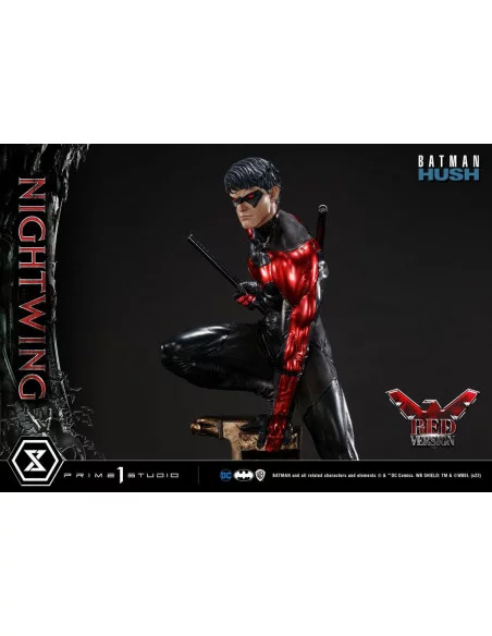 Batman Hush Estatua Nightwing Red Version 87 cm