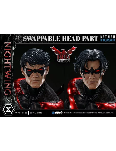 Batman Hush Estatua Nightwing Red Version 87 cm