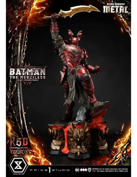 Dark Nights: Death Metal Estatua 1/3 The Mericless Red Version 111 cm