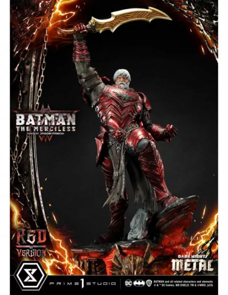 Dark Nights: Death Metal Estatua 1/3 The Mericless Red Version 111 cm