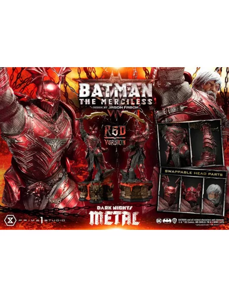 Dark Nights: Death Metal Estatua 1/3 The Mericless Red Version 111 cm