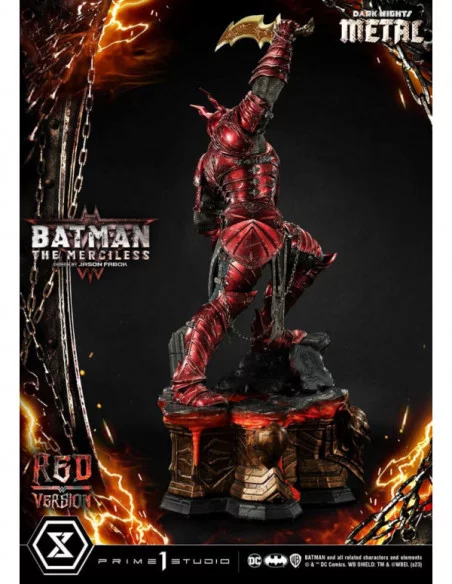 Dark Nights: Death Metal Estatua 1/3 The Mericless Red Version 111 cm