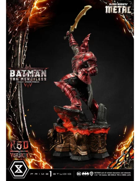 Dark Nights: Death Metal Estatua 1/3 The Mericless Red Version 111 cm