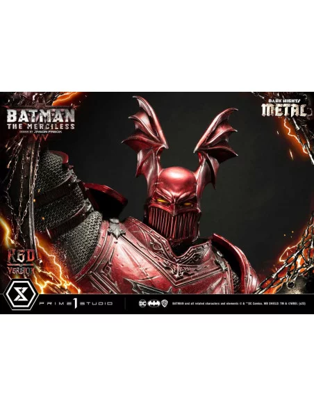 Dark Nights: Death Metal Estatua 1/3 The Mericless Red Version 111 cm