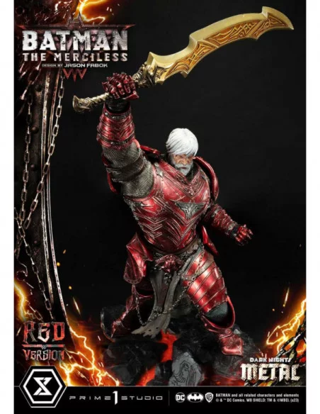 Dark Nights: Death Metal Estatua 1/3 The Mericless Red Version 111 cm