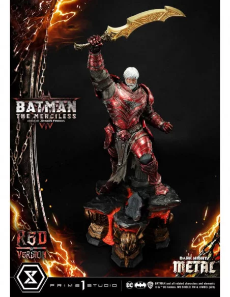 Dark Nights: Death Metal Estatua 1/3 The Mericless Red Version 111 cm