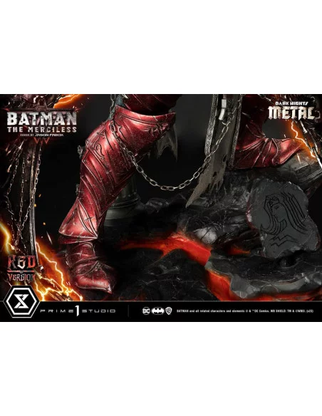 Dark Nights: Death Metal Estatua 1/3 The Mericless Red Version 111 cm