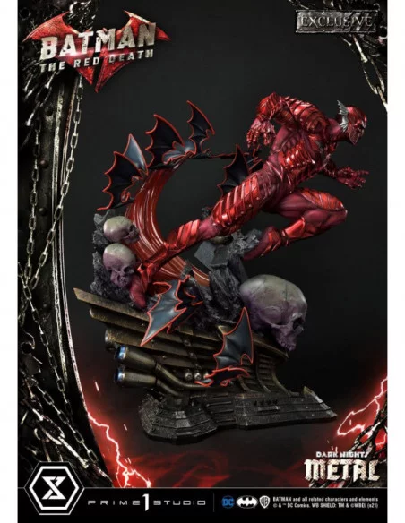 Dark Nights: Me Estatuas 1/3 The Red Death & The Red Death Exclusive 75 cm Surtido (3)