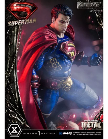 DC Comics Estatua 1/3 Superman Deluxe Bonus Ver. 88 cm