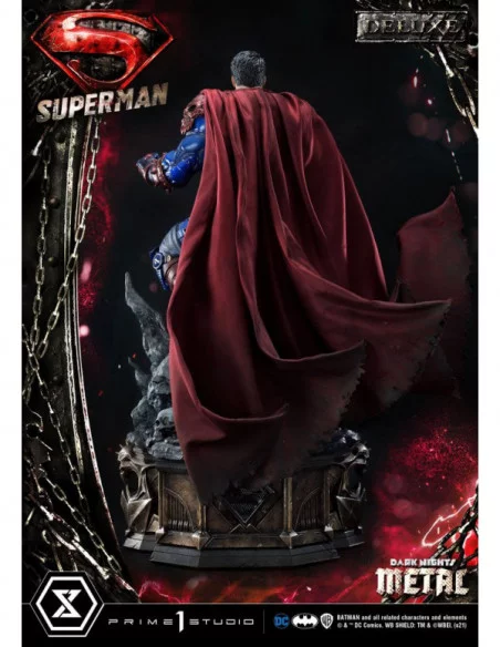 DC Comics Estatua 1/3 Superman Deluxe Bonus Ver. 88 cm