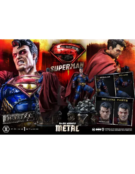 DC Comics Estatua 1/3 Superman Deluxe Bonus Ver. 88 cm