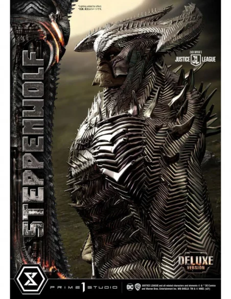 Zack Snyder's Justice League Estatua Museum Masterline 1/3 Steppenwolf Deluxe Bonus Version 102 cm