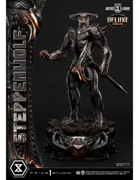 Zack Snyder's Justice League Estatua Museum Masterline 1/3 Steppenwolf Deluxe Bonus Version 102 cm