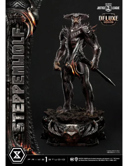 Zack Snyder's Justice League Estatua Museum Masterline 1/3 Steppenwolf Deluxe Bonus Version 102 cm