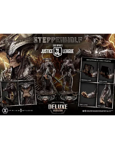 Zack Snyder's Justice League Estatua Museum Masterline 1/3 Steppenwolf Deluxe Bonus Version 102 cm