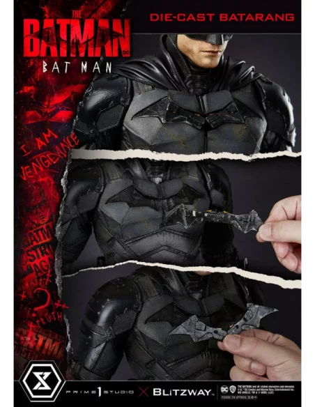 The Batman Estatua 1/3 Museum Masterline Batman Bonus Version 79 cm