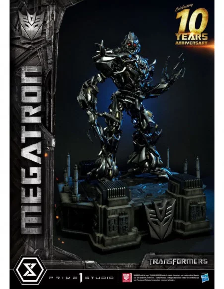 Transformers Estatua Museum Masterline Megatron Deluxe Bonus Version 84 cm