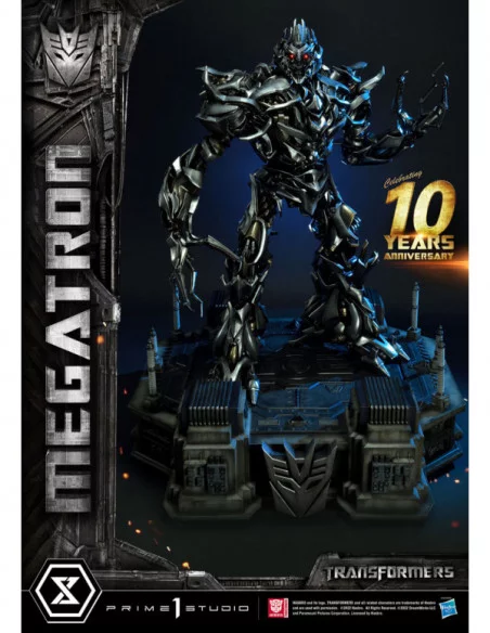 Transformers Estatua Museum Masterline Megatron Deluxe Bonus Version 84 cm