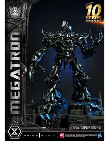 Transformers Estatua Museum Masterline Megatron Deluxe Bonus Version 84 cm