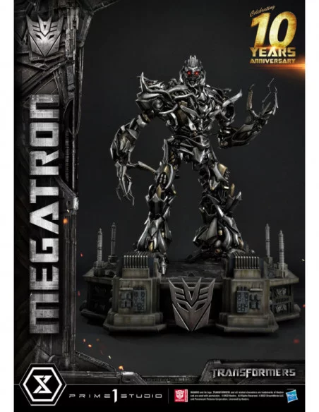 Transformers Estatua Museum Masterline Megatron Deluxe Bonus Version 84 cm