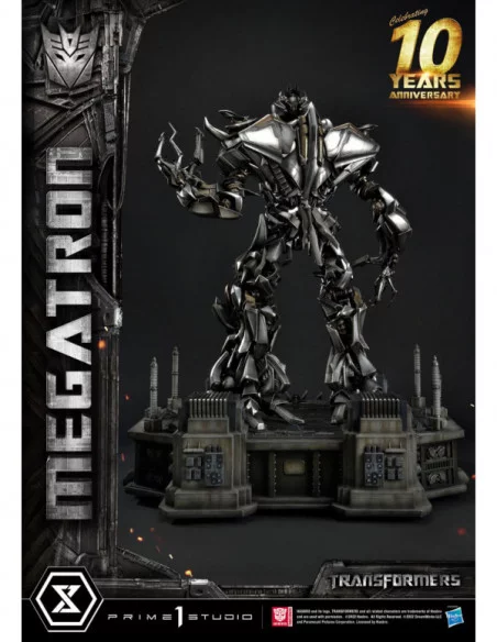 Transformers Estatua Museum Masterline Megatron Deluxe Bonus Version 84 cm