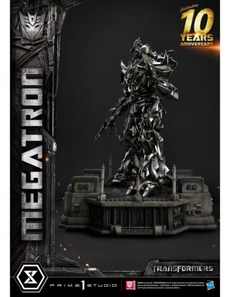 Transformers Estatua Museum Masterline Megatron Deluxe Bonus Version 84 cm