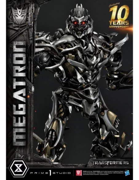 Transformers Estatua Museum Masterline Megatron Deluxe Bonus Version 84 cm