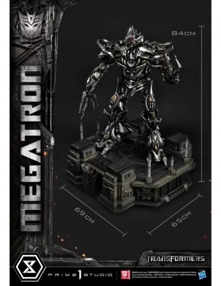 Transformers Estatua Museum Masterline Megatron Deluxe Bonus Version 84 cm