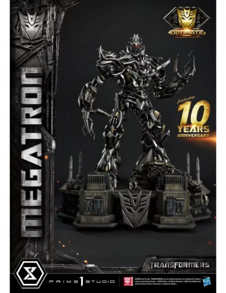 Transformers Estatua Museum Masterline Megatron Ultimate Bonus Version 84 cm