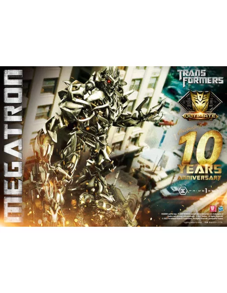 Transformers Estatua Museum Masterline Megatron Ultimate Bonus Version 84 cm