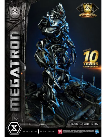 Transformers Estatua Museum Masterline Megatron Ultimate Bonus Version 84 cm