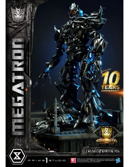 Transformers Estatua Museum Masterline Megatron Ultimate Bonus Version 84 cm