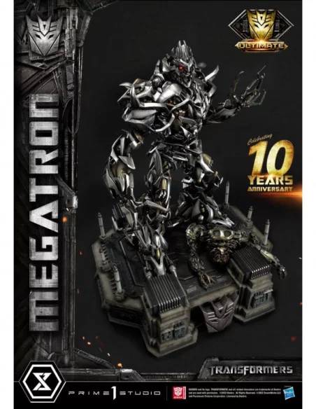 Transformers Estatua Museum Masterline Megatron Ultimate Bonus Version 84 cm